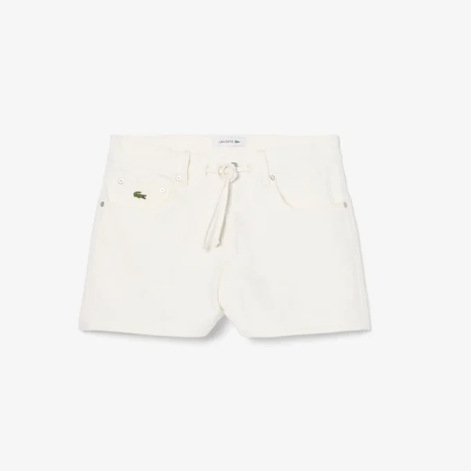 Short en denim de coton Short en denim de coton