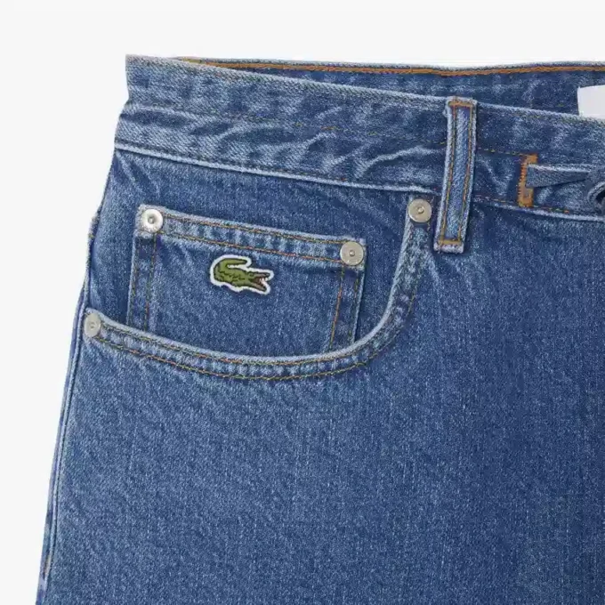 Short en denim de coton Short en denim de coton