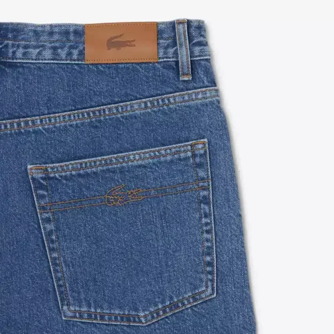 Short en denim de coton Short en denim de coton