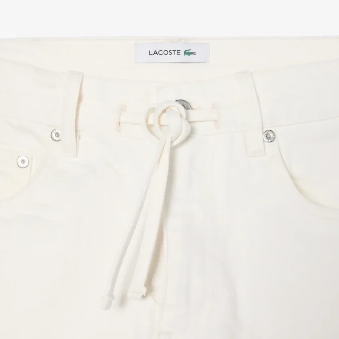 Short en denim de coton Short en denim de coton