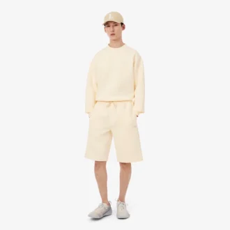 Short en interlock à la coupe décontractée