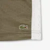 Short en jersey satiné à rayures pointelles pour femme Short en jersey satiné à rayures pointelles pour femme