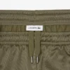 Short en jersey satiné à rayures pointelles pour femme Short en jersey satiné à rayures pointelles pour femme
