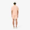 Short en jersey texturé