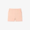 Short en jersey texturé