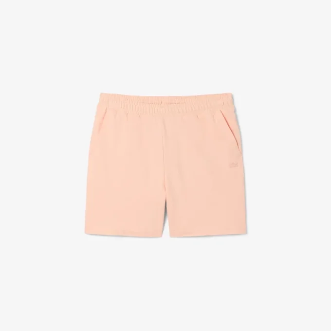 Short en jersey texturé
