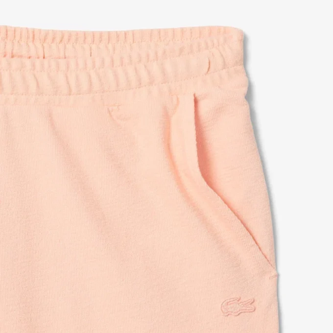 Short en jersey texturé