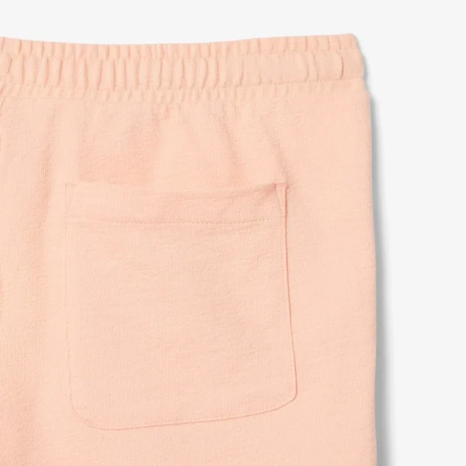 Short en jersey texturé