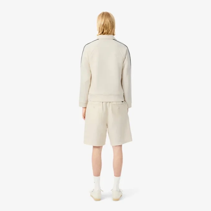 Short en laine mélangée coupe classique pour homme