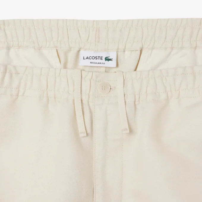 Short en laine mélangée coupe classique pour homme