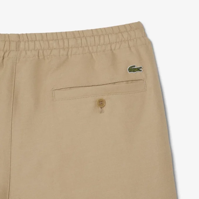 Short en laine mélangée coupe classique pour homme Short en laine mélangée coupe classique pour homme