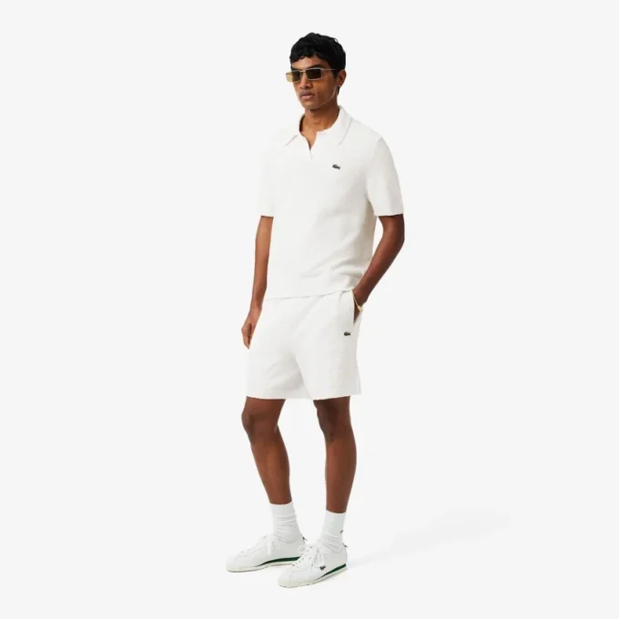 Short en maille bouclée Short en maille bouclée