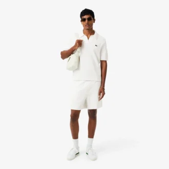 Short en maille bouclée