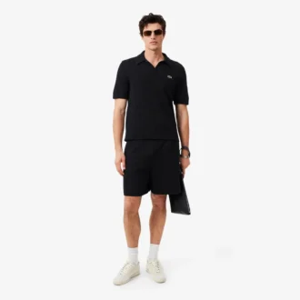 Short en maille bouclée