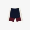 Short en molleton color block coupe classique pour homme Short en molleton color block coupe classique pour homme