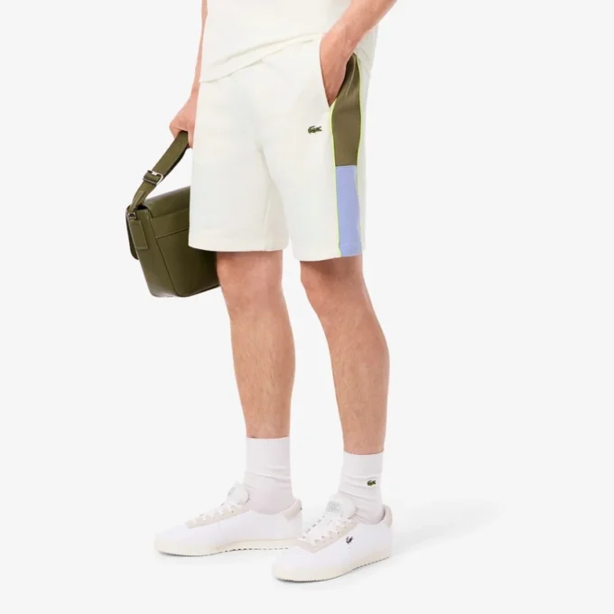Short en molleton color block pour homme Short en molleton color block pour homme
