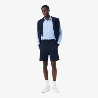 Short en molleton coupe classique