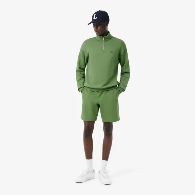 Short en molleton coupe classique Short en molleton coupe classique