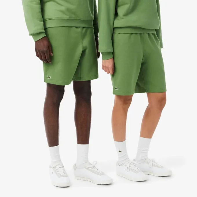 Short en molleton coupe classique Short en molleton coupe classique