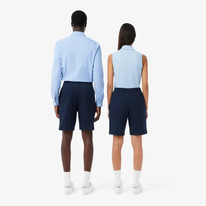 Short en molleton coupe classique Short en molleton coupe classique