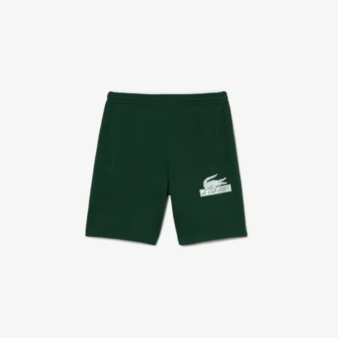 Short en molleton de coton biologique non brossé pour homme Short en molleton de coton biologique non brossé pour homme
