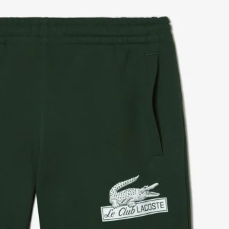 Short en molleton de coton biologique non brossé pour homme