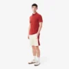 Short en molleton de coton à blocs de couleur pour homme Short en molleton de coton à blocs de couleur pour homme