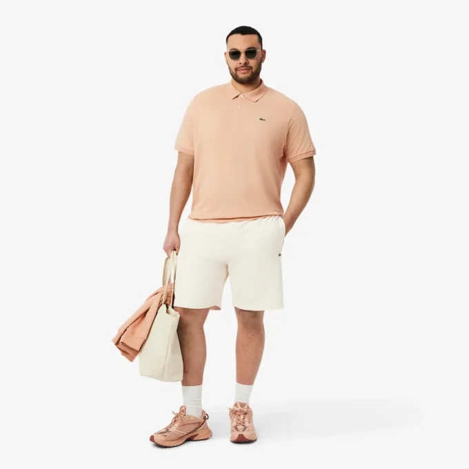 Short en molleton de coton à blocs de couleur pour homme Short en molleton de coton à blocs de couleur pour homme