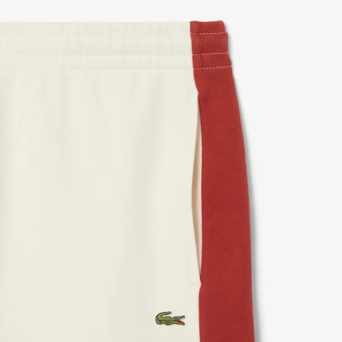 Short en molleton de coton à blocs de couleur pour homme Short en molleton de coton à blocs de couleur pour homme