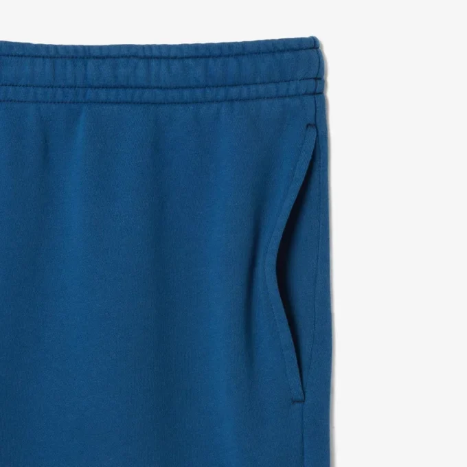 Short en molleton imprimé effet délavé coupe classique pour homme Short en molleton imprimé effet délavé coupe classique pour homme