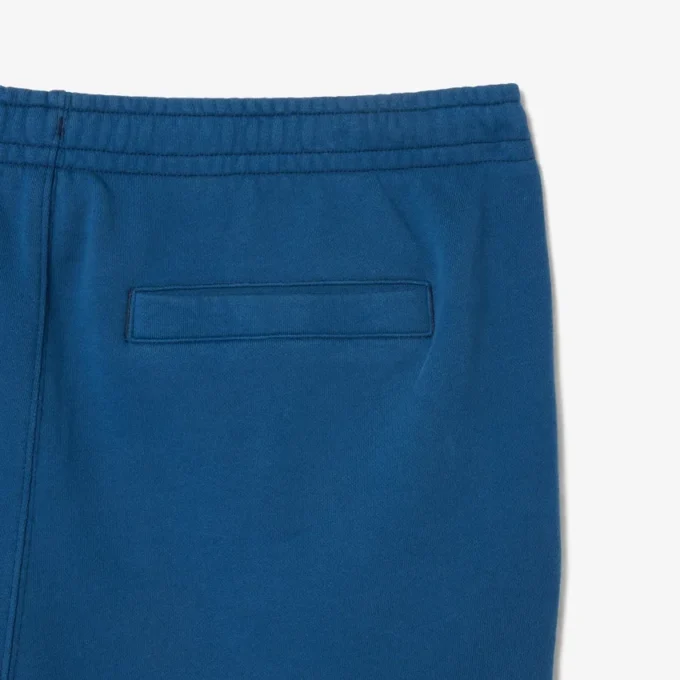 Short en molleton imprimé effet délavé coupe classique pour homme Short en molleton imprimé effet délavé coupe classique pour homme