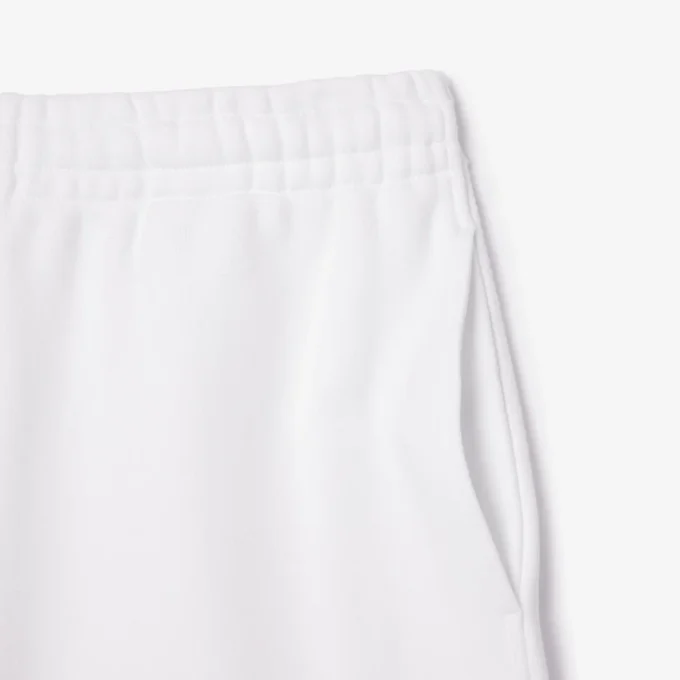 Short en molleton pour homme, coupe classique, avec broderie Short en molleton pour homme, coupe classique, avec broderie
