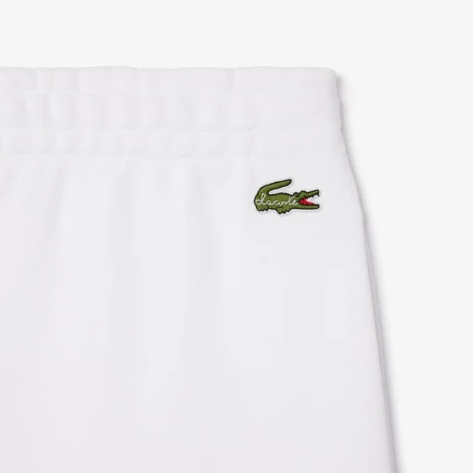 Short en molleton pour homme, coupe classique, avec broderie Short en molleton pour homme, coupe classique, avec broderie