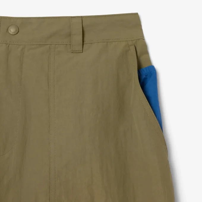 Short en nylon imperméable et coupe-vent pour homme Short en nylon imperméable et coupe-vent pour homme