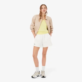 Short en piqué double face pour femme