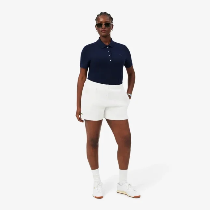 Short en piqué double face pour femme Short en piqué double face pour femme