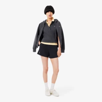 Short en piqué double face pour femme