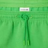 Short en piqué à empiècements contrastés pour femme Short en piqué à empiècements contrastés pour femme