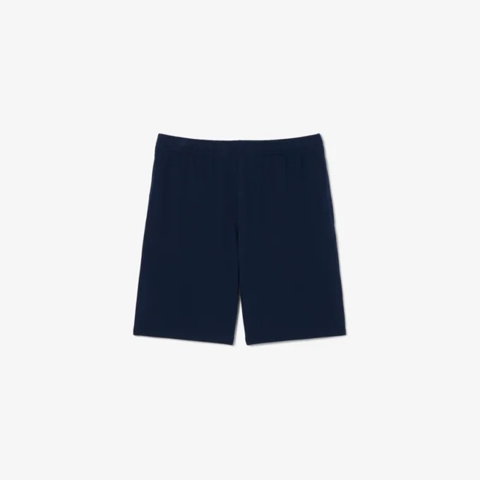 Short en piqué à la coupe décontractée Short en piqué à la coupe décontractée