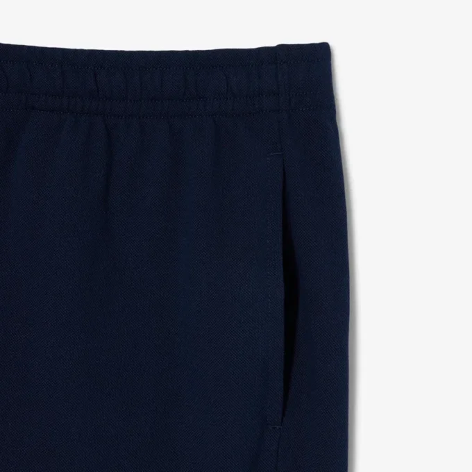 Short en piqué à la coupe décontractée Short en piqué à la coupe décontractée