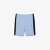 Short en polaire color block à coupe classique Short en polaire color block à coupe classique