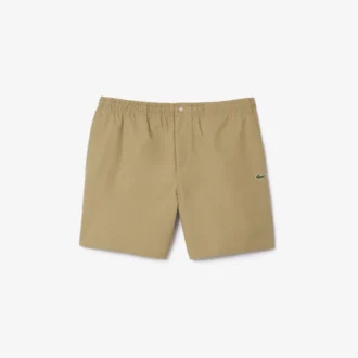 Short en popeline coupe décontractée pour homme