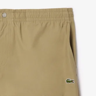 Short en popeline coupe décontractée pour homme