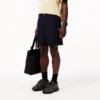 Short en popeline coupe décontractée pour homme Short en popeline coupe décontractée pour homme