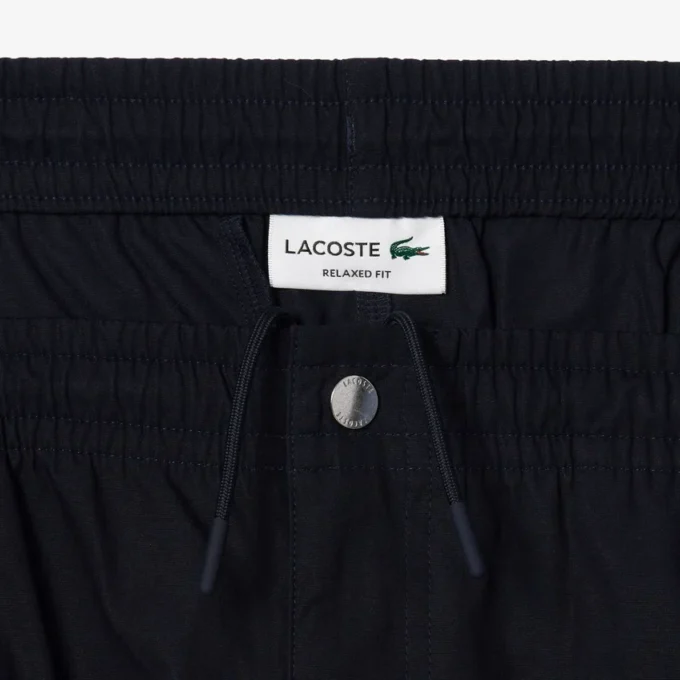 Short en popeline coupe décontractée pour homme Short en popeline coupe décontractée pour homme