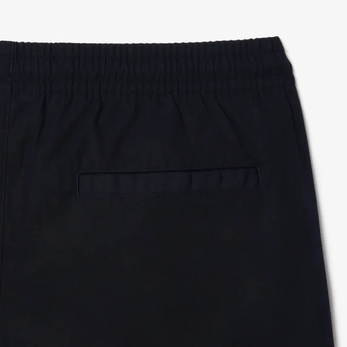 Short en popeline coupe décontractée pour homme Short en popeline coupe décontractée pour homme