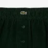 Short en velours côtelé coupe décontractée pour femme Short en velours côtelé coupe décontractée pour femme