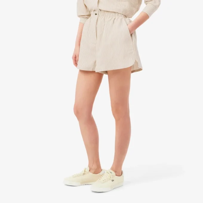 Short oversize en mélange de lin Short oversize en mélange de lin