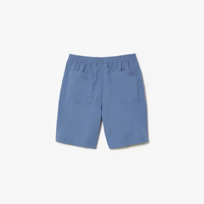 Short pour homme coupe décontractée à effet délavé Short pour homme coupe décontractée à effet délavé