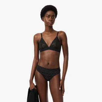 Slip en maille avec logo à la taille